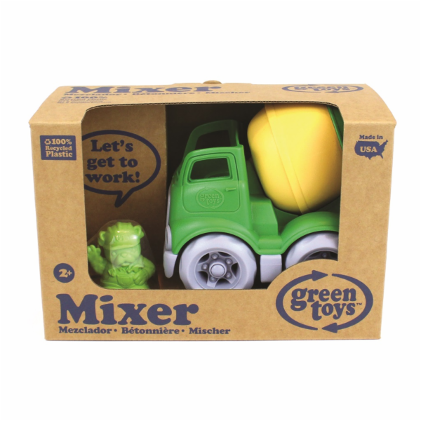 Green Toys domíchávač žlutý