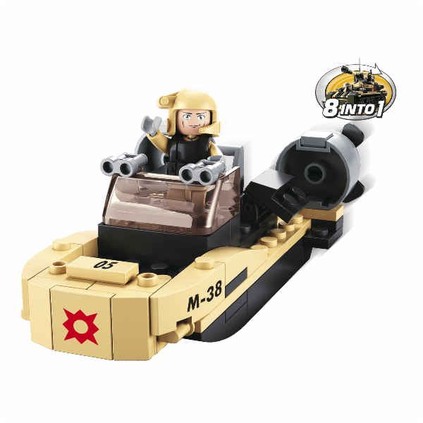 Sluban Army 8into1 M38-B0587H Útočný člun