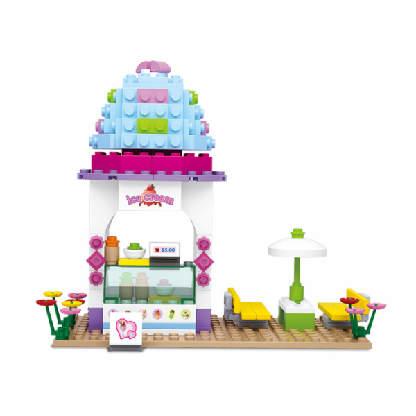 Sluban Girls Dream Town M38-B0525 Zmrzlinový krámek