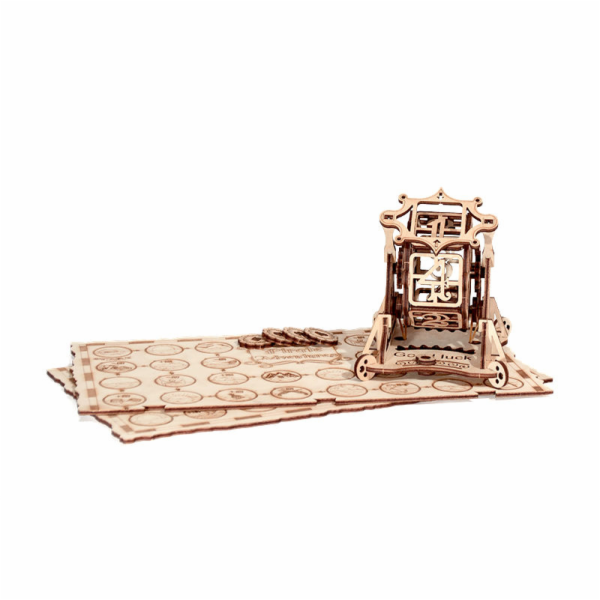 Wood Trick 3D mechanické puzzle - Kolo štěstí