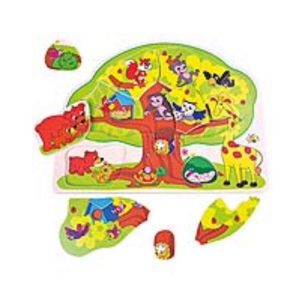 Bino Puzzle veselá zvířátka