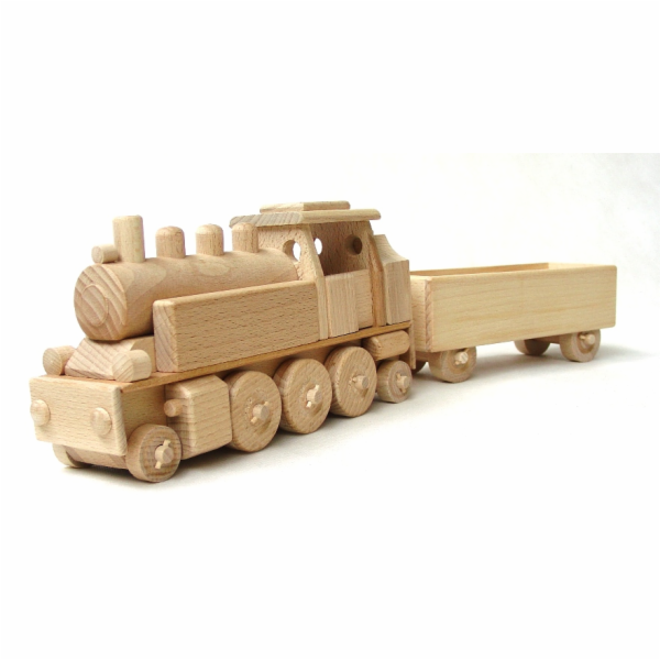 Ceeda Cavity Parní lokomotiva s vagónem