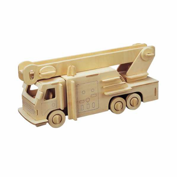 Woodcraft Dřevěné 3D puzzle hasiči