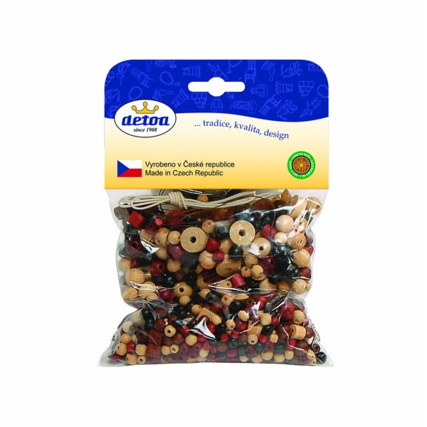 Detoa Mix perlí hnědo-přírodních 100g