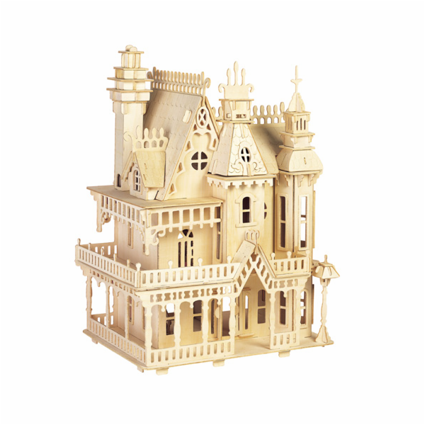 Woodcraft Dřevěné 3D puzzle vila