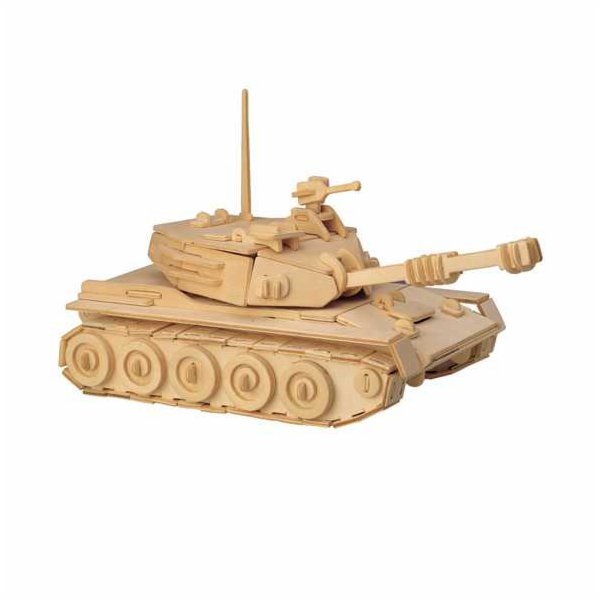Woodcraft Dřevěné 3D puzzle Tank