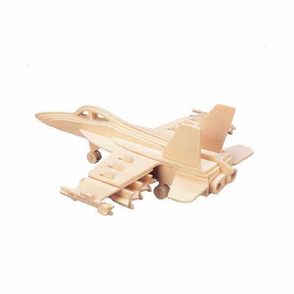 Woodcraft Dřevěné 3D puzzle stíhačka