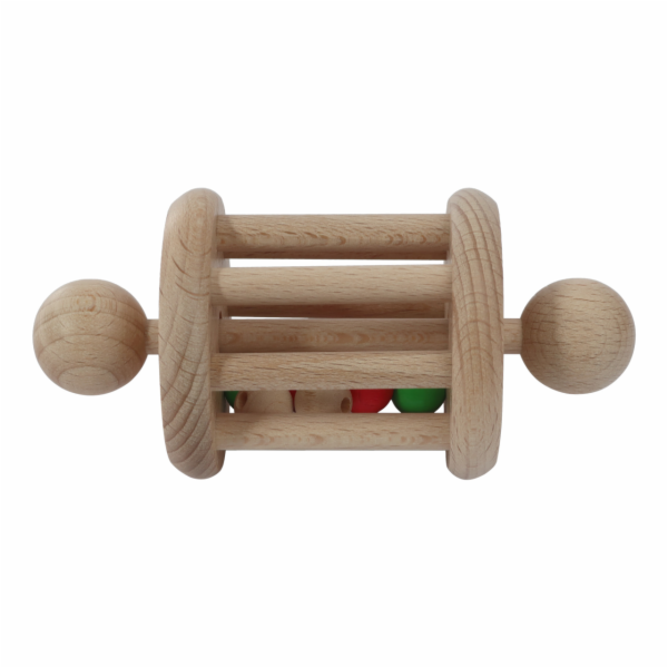 Dřevěné chrastítko přírodní