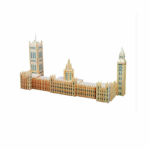 Woodcraft Dřevěné 3D puzzle slavné budovy Big Ben