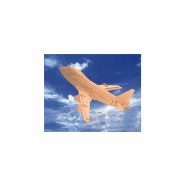 Woodcraft Dřevěné 3D puzzle boeing