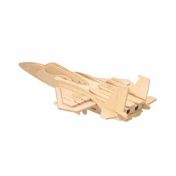 Woodcraft Dřevěné 3D puzzle Stíhačka