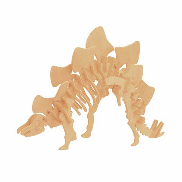Woodcraft Dřevěné 3D puzzle Stegosaurus