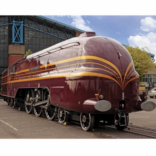 Bigjigs Rail replika lokomotivy Duchess of Hamilton + 3 k...