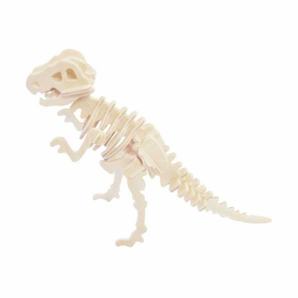 Woodcraft Dřevěné 3D puzzle Tyrannosaurus