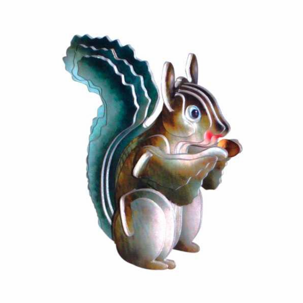 Woodcraft Dřevěné 3D puzzle Veverka barevná