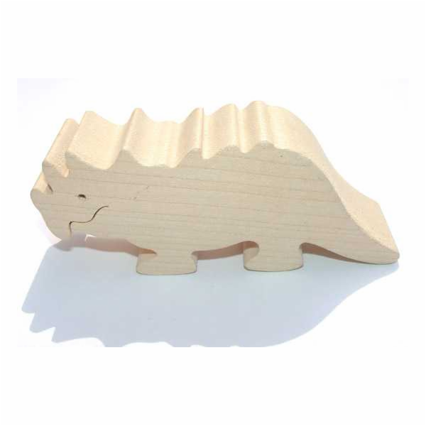 Fauna Dřevěné zvířátko Triceratops