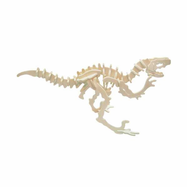 Woodcraft Dřevěné 3D puzzle Velociraptor