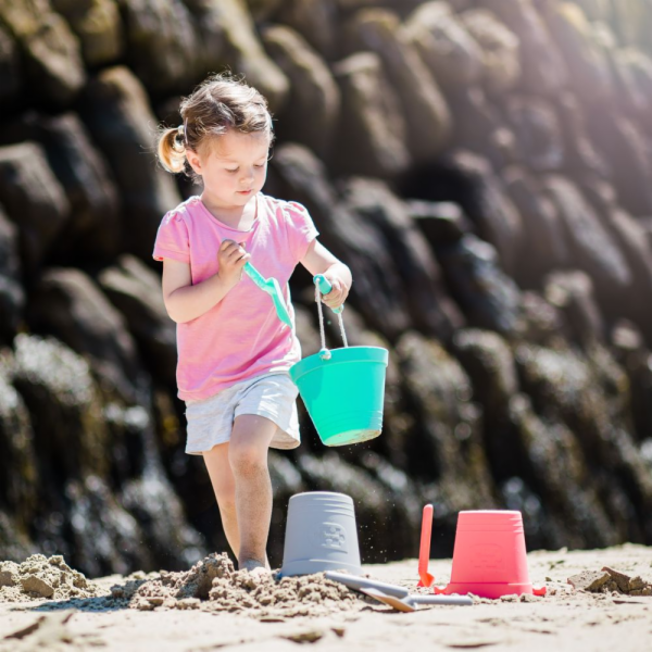 Kyblíček Bigjigs Toys plážový zelený