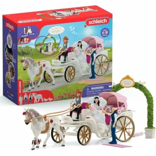 Svatební kočár Schleich Horse Club, autíčko