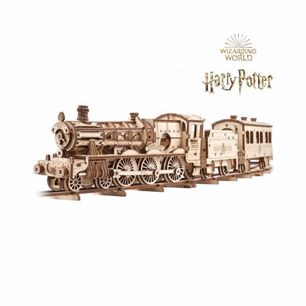 Ugears 3D dřevěné mechanické puzzle Harry Potter Bradavic...