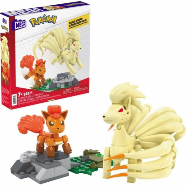 Mattel MEGA Pokémon Vulpix Evolution Set, stavebnice