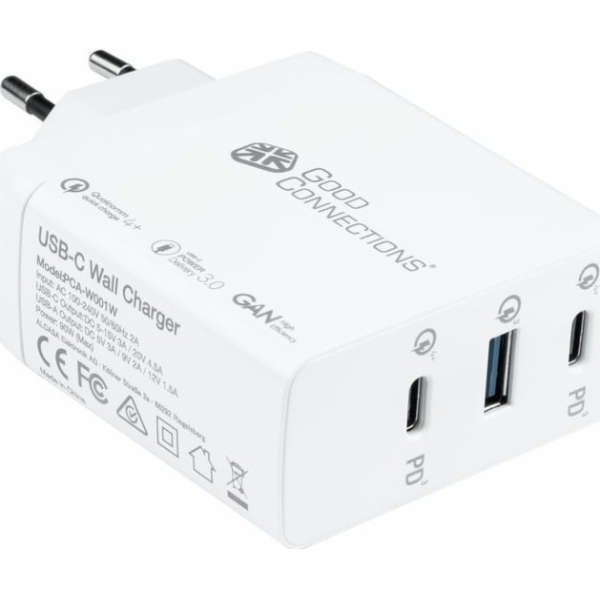 Dobré připojení Rychlá nabíječka USB 100 W, 3 porty