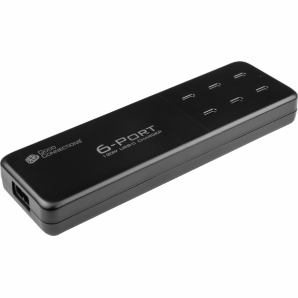 Good Connections USB rychlonabíjecí stanice 120 W, 6 port...