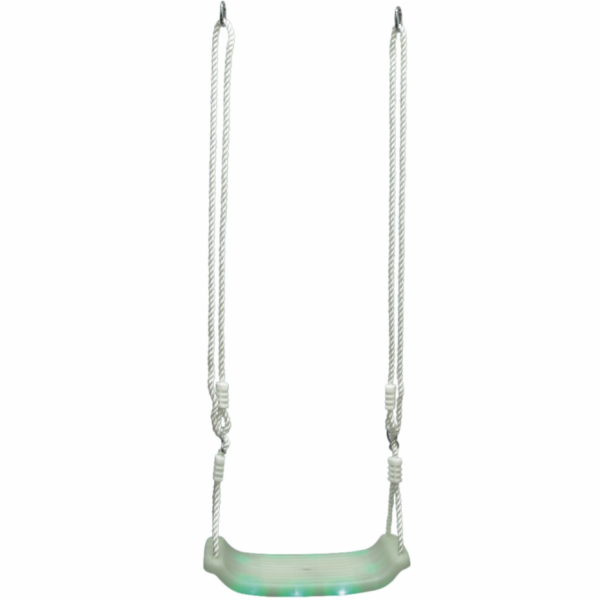 2Kids Toys Plastová svítící houpačka bílá