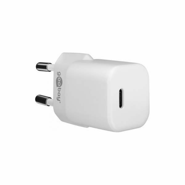 goobay USB-C rychlonabíječka Nano, PD, GaN, 20 wattů