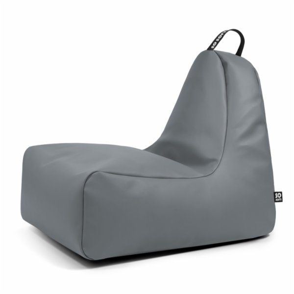 Sedací pytel So Soft Chill XL Robust Grey, šedý, 260 l
