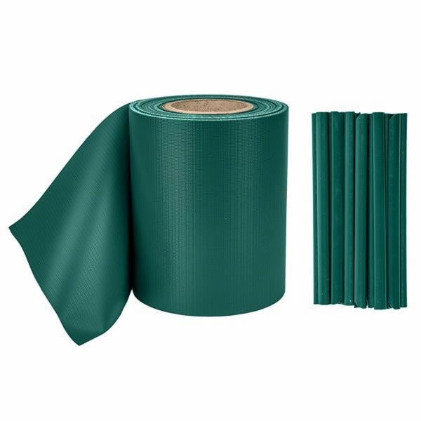 Plotová páska Bradas 19 cm x 35 m, zelená