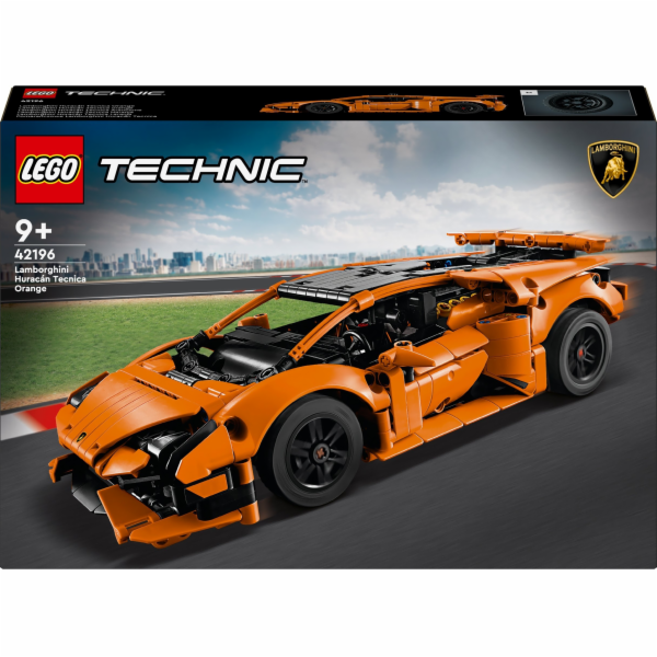 LEGO TECHNIC 42196 Lamborghini Huracán Tecnica Oranžový