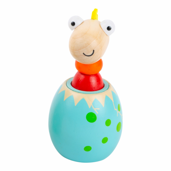 Small foot Dinosauří vejce se zvukem 1 ks modrá