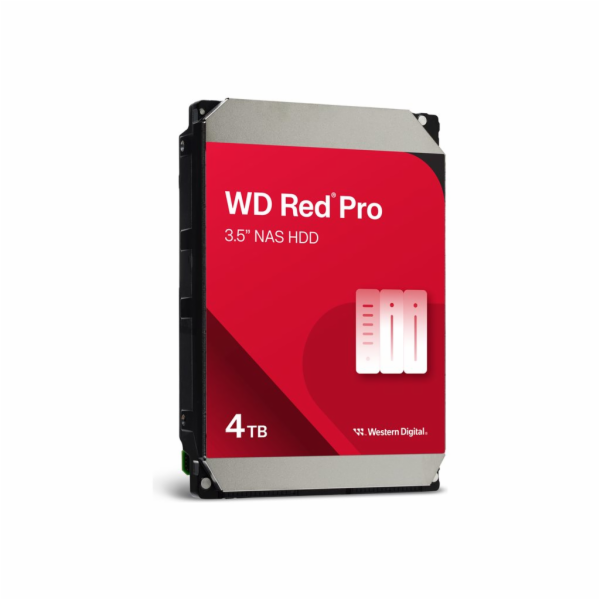 WD Red Pro NAS pevný disk 4TB