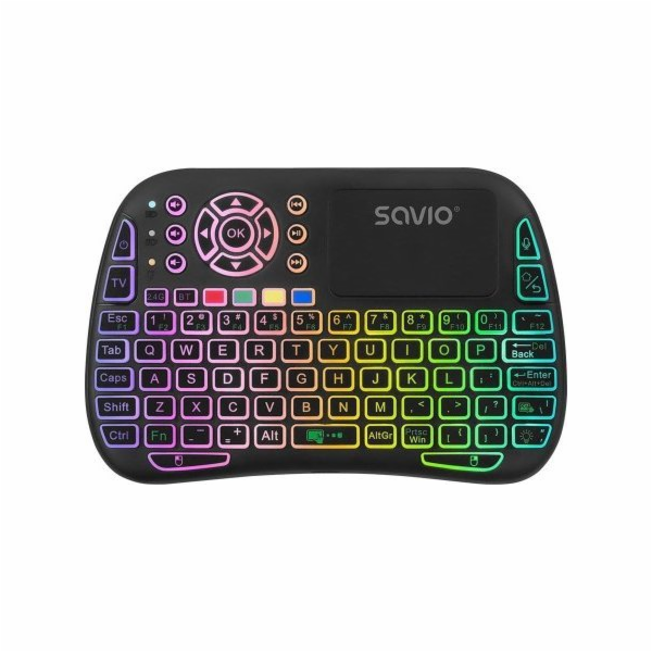 Savio SAVMKW-04 klávesnice pro mobilní zařízení QWERTY Am...