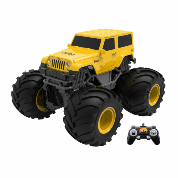 Remote-controlled car Double Eagle (yellow) Jeep (Amphibi...