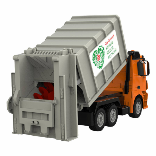 Remote control RC garbage truck 1:26 Double Eagle ( orang...