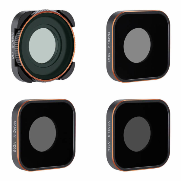 Sada filtrů K&F Concept ND+CPL (8/16/32) pro Hero 9 / Her...