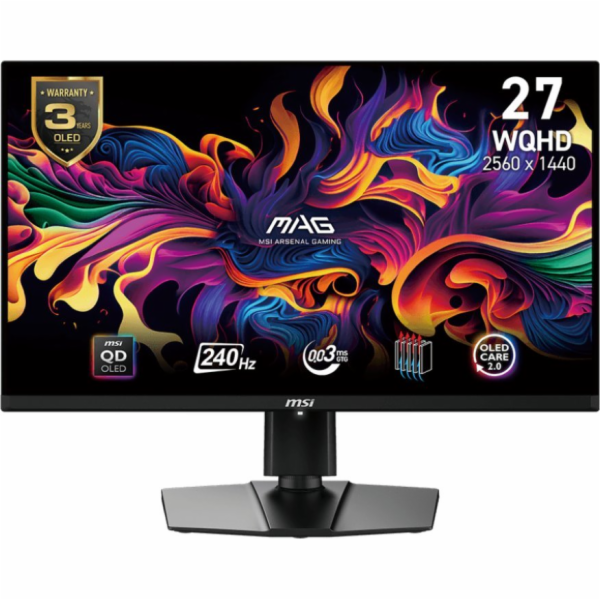 MSI MAG 271QPX QD-OLED E2,26,5" QD-OLED/2560x1440 (WQHD)/...