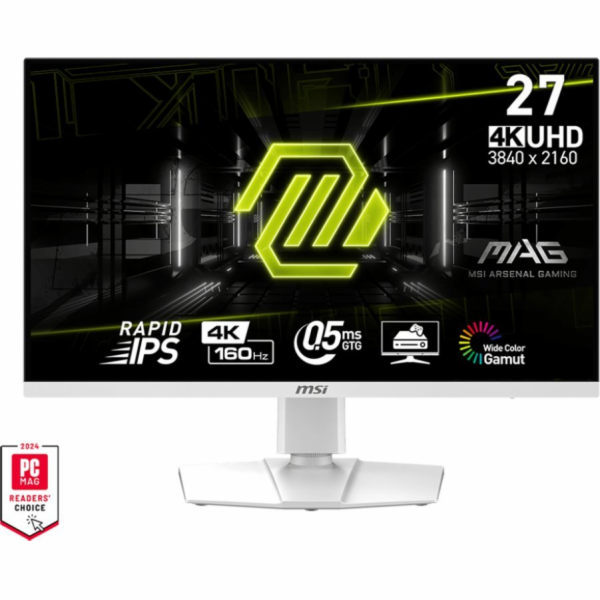 MSI MAG/274URFW/27"/IPS/4K UHD/160Hz/0,5ms/White/2R
