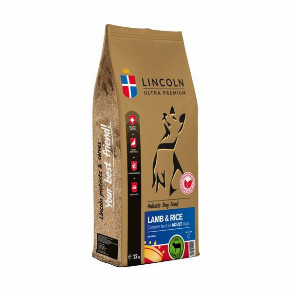 LINCOLN Ultra premium Medium and large Lamb with rice - s...