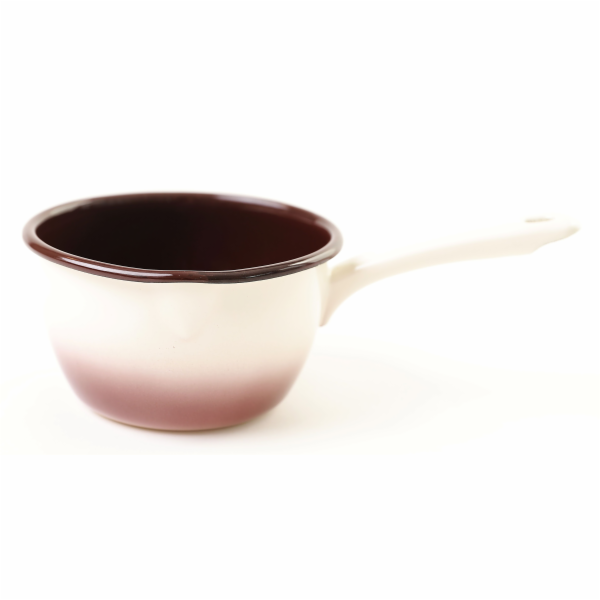 Rendlík smalt 1,15 l konický s výlevkou dekor Cappuccino ...