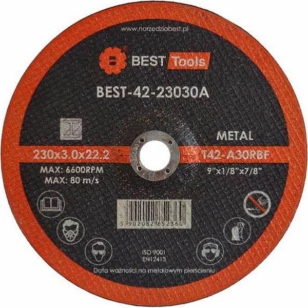 Best-Tools FLEX DISC 42 230x3.0x22.2 A30 RBF BEST TOOLS -...