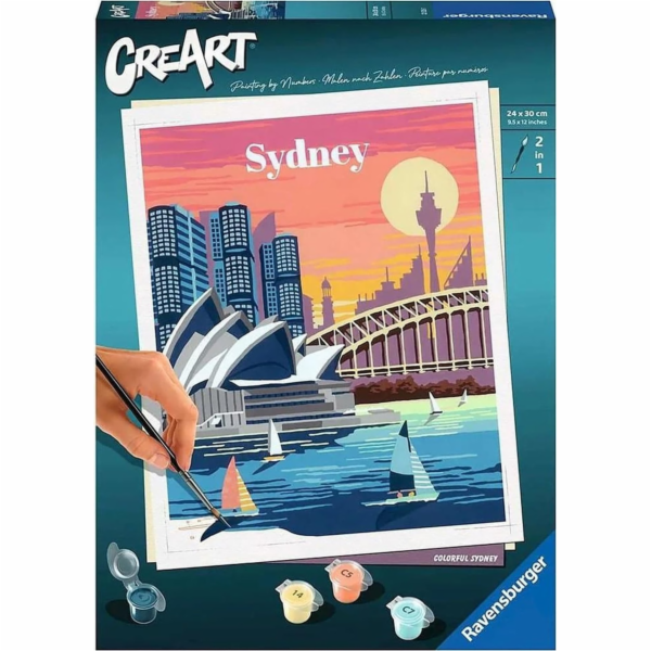 Ravensburger CreArt - Barevné Sydney, malba