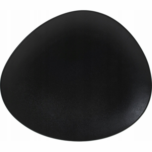 Dezertní talíř GALET BLACK 154476B, 23×20,3 cm