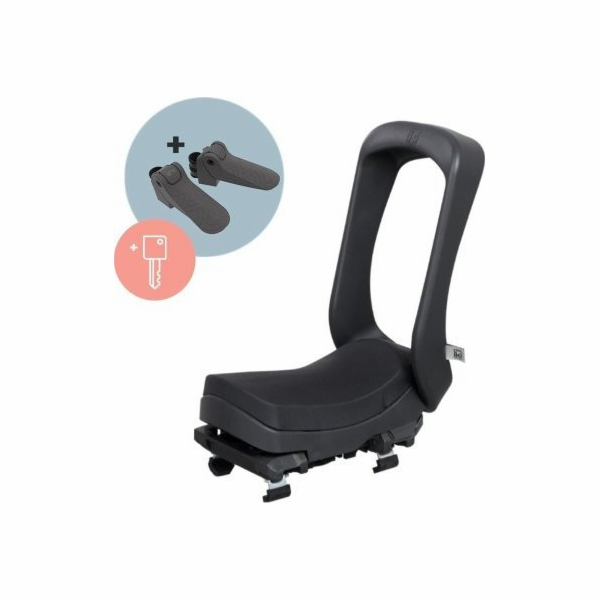 URBAN IKI Junior boot seat BLACK/BLACK SET zámek na klíč