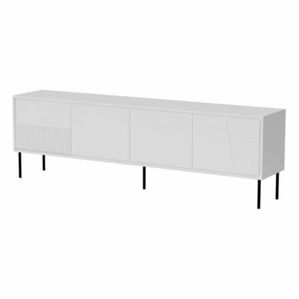 RTV skříň ABI 4D 200x38x62 bílá matná
