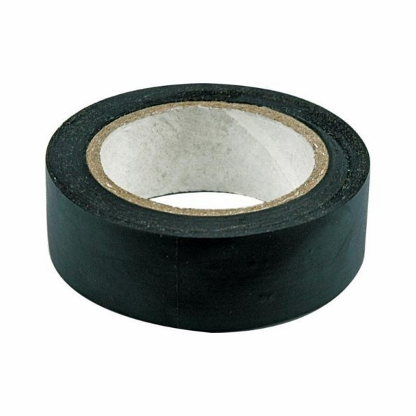 Páska PVC 19 x 0,13 mm x 10 m 10 ks černé TOYA