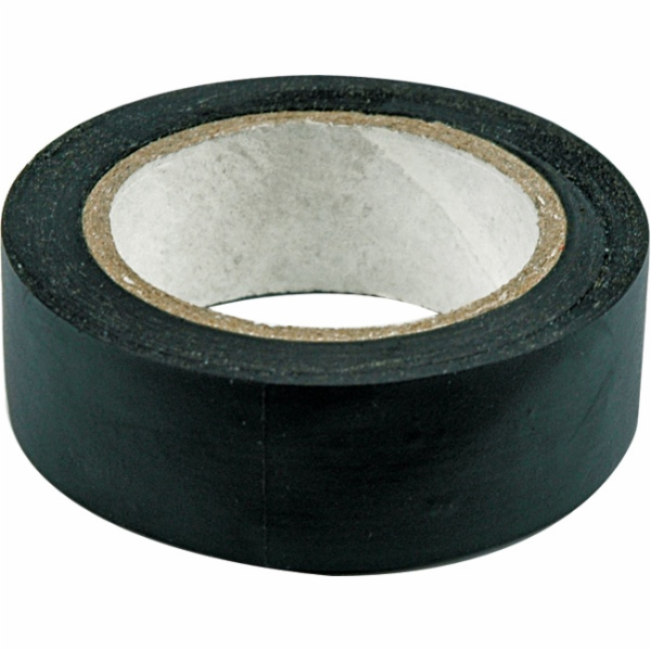 Páska PVC 19 x 0,13 mm x 10 m 10 ks černé TOYA