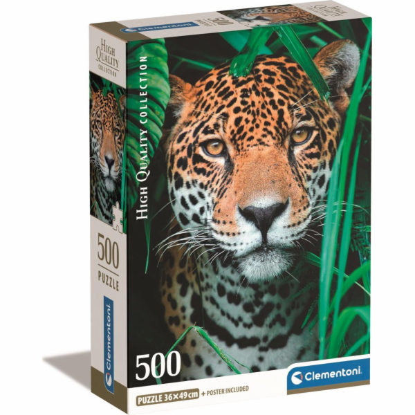 Delione Clementoni Jaguar In The Jungle 35541, 49 cm x 36 cm